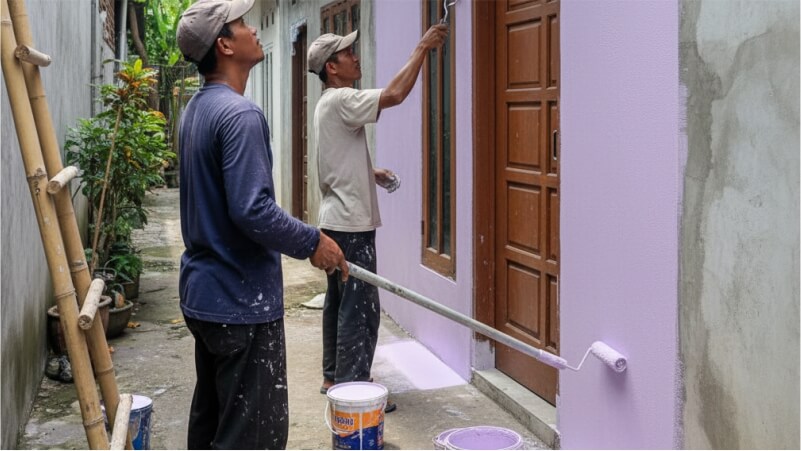 Monochrome Modern Hallway