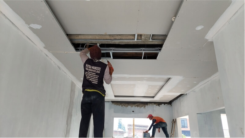 Monochrome Modern Hallway
