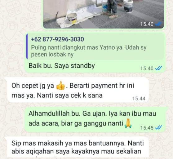 Testimoni dari Bu Novi